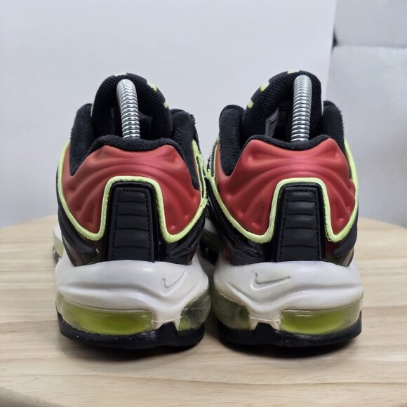 Nike Air Max Deluxe Running Shoes AJ7831-003 Black Red Mens Size 7.5  Sneaker - Picture 6 of 13